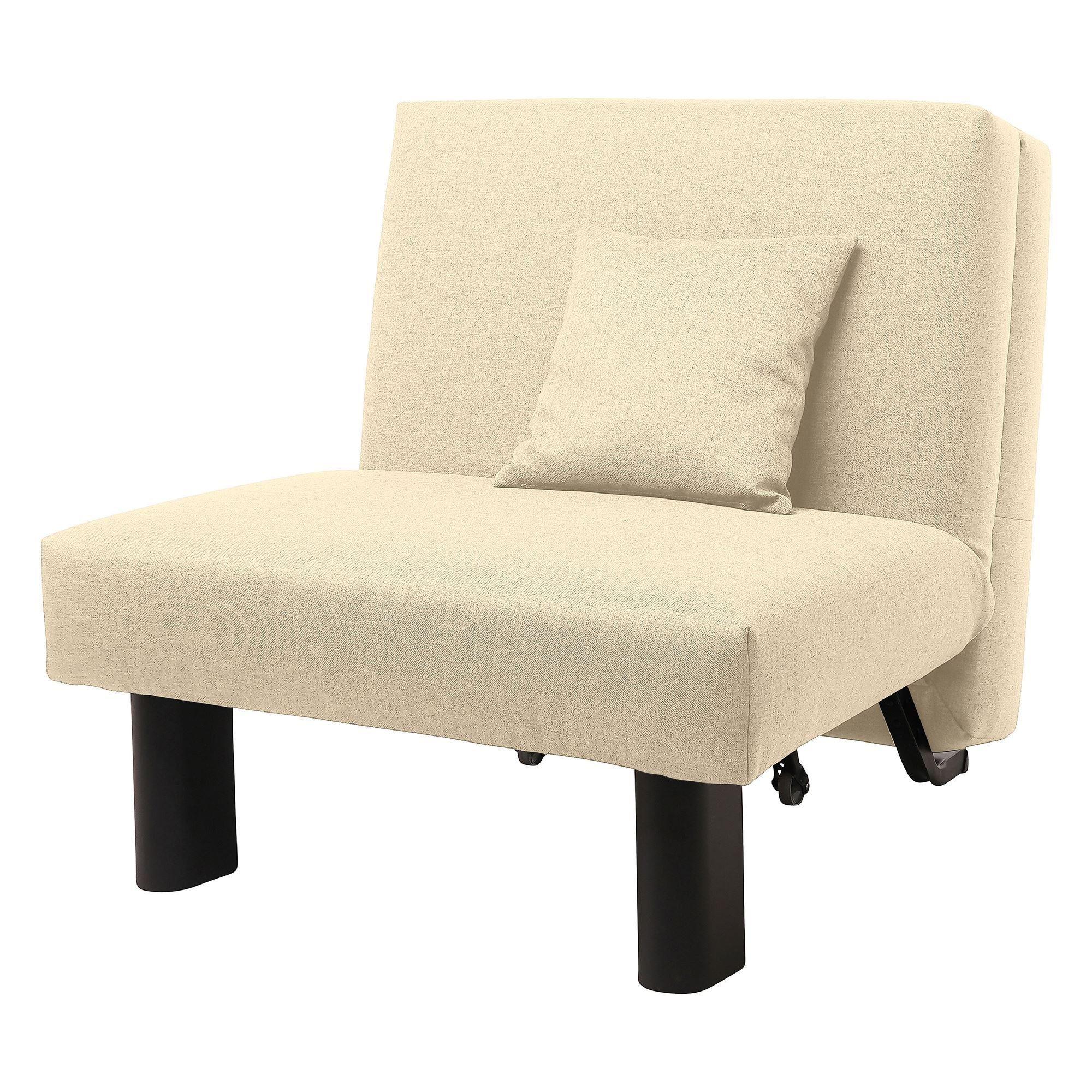 FALTSESSEL Kalomira Bezug Flachgewebe Metall schwarz / beige - Weiß, Kunststoff (100/85/85cm) - 58aufmkessel