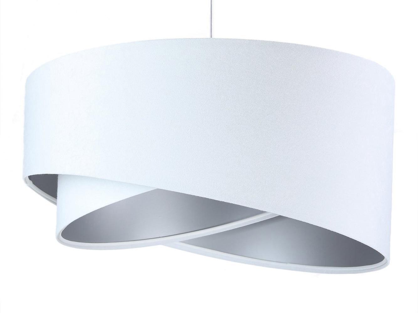 HÄNGELEUCHTE Silber 50/23 cm - Silberfarben, Kunststoff (50/1/23cm) - ONZENO