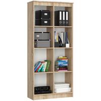 STANDREGAL Eiche Sonoma 180/80/35 - Sonoma Eiche, Holzwerkstoff (80/180/35cm) - RAUMHIRSCH FURNITURE