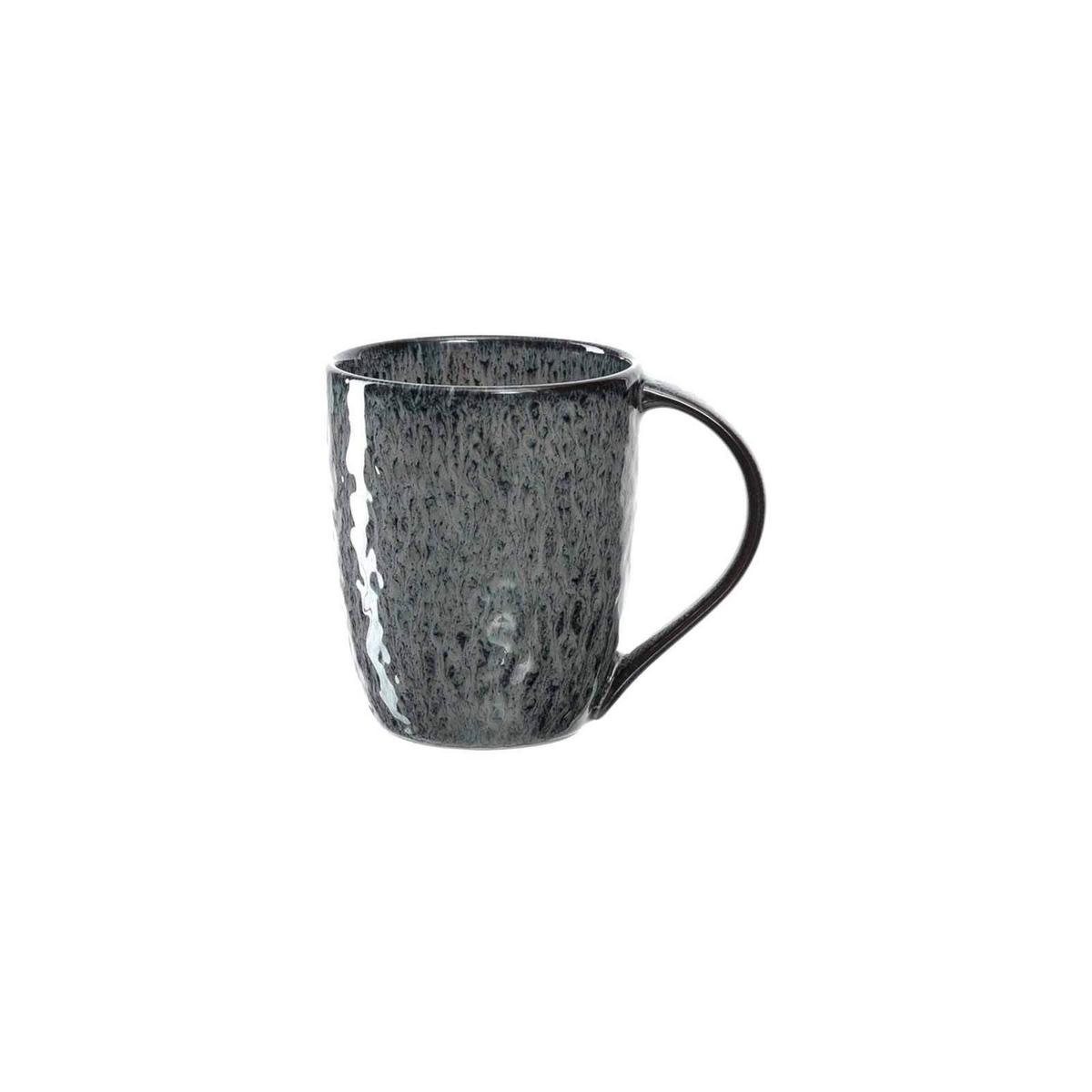 TAFELSERVICE Matera Anthrazit 10-tlg. - Anthrazit, Keramik (2/2/2cm) - Leonardo Living
