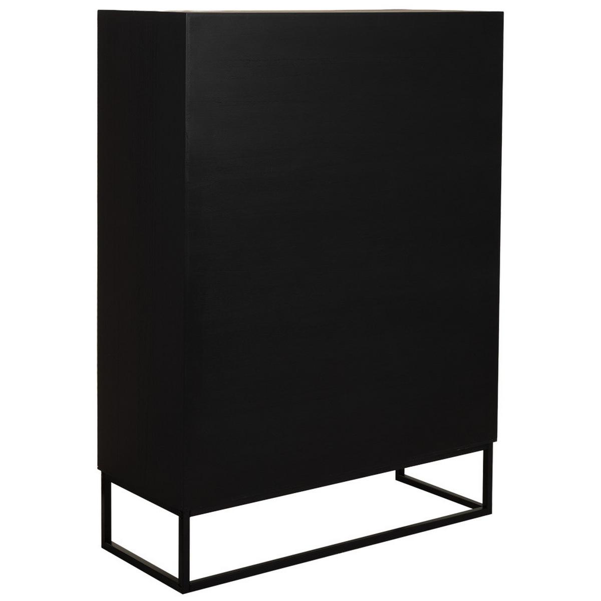 SIDEBOARD aus Holz, braun, 100x40x135cm - Braun, Holzwerkstoff (100/135/40cm) - Wanderlust
