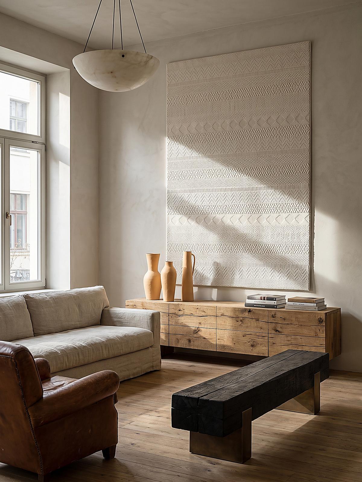 LÄUFER KASOS Waschbar Gestreift Polyester Creme 80 x 300 cm - Beige, Textil (80/300cm) - KADIMA DESIGN
