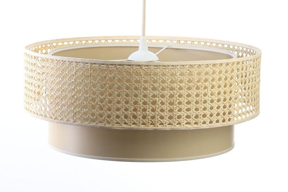 HÄNGELEUCHTE Beige 50/20 cm - Beige, Kunststoff (50/1/20cm) - ONZENO