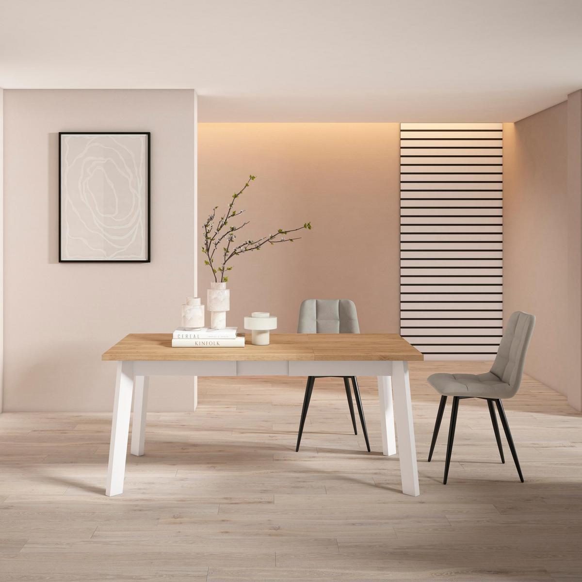 ESSTISCH für 8 Gäste, eiche, 167/90/75cm - Eichefarben, Holzwerkstoff (90/167/75cm) - Skraut Home