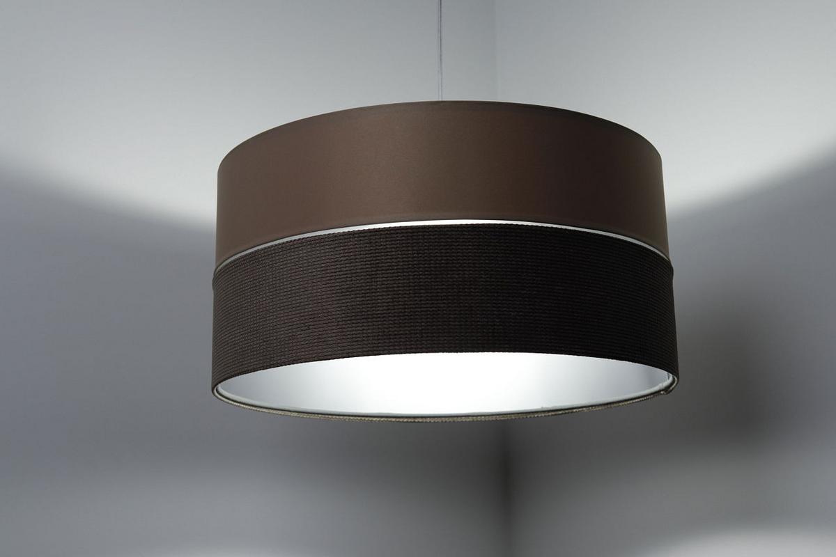 HÄNGELEUCHTE Beige 40/20 cm - Beige/Braun, Kunststoff (40/0.6/20cm) - ONZENO