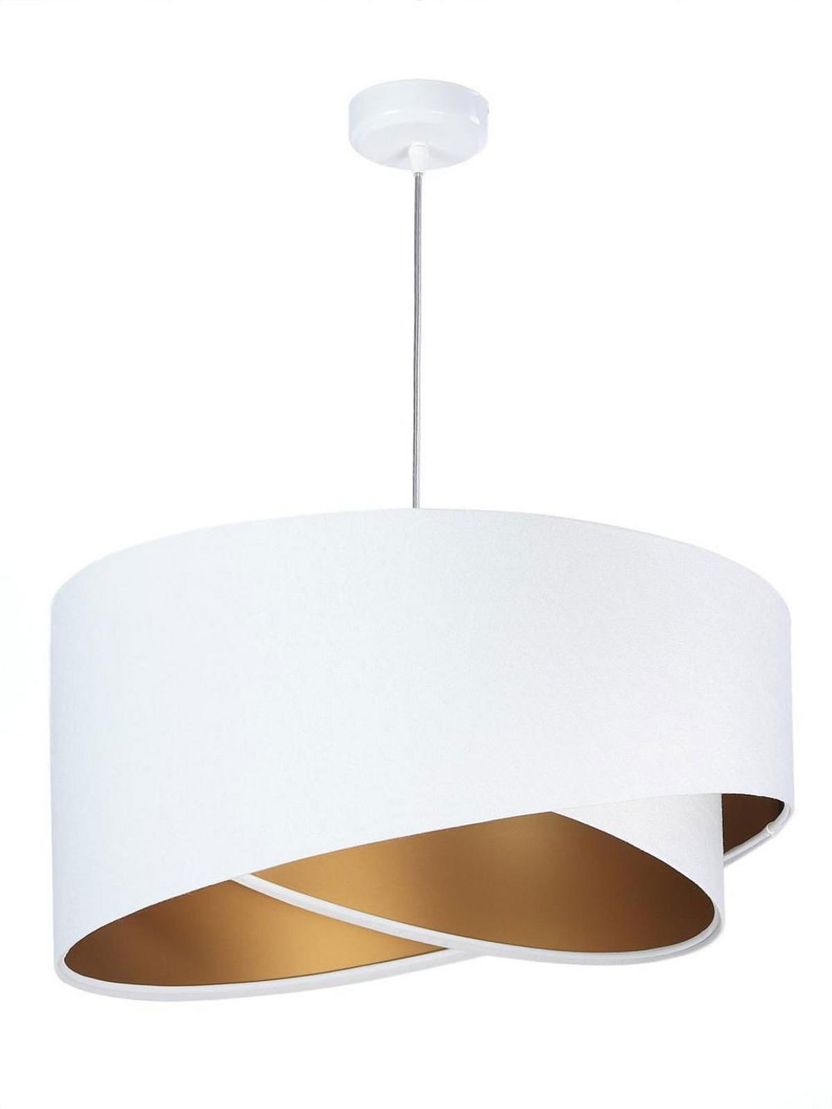 HÄNGELEUCHTE Gold 50/23 cm - Goldfarben, Kunststoff (50/1/23cm) - ONZENO