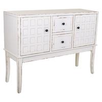 KONSOLE weiß 108x36x82cm - Weiß, Holz (36/108/82cm) - Wanderlust