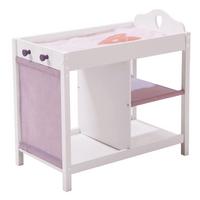 PUPPENKOMMODE Fienchen - Rosa, Holzwerkstoff (30/49.5/52cm) - Roba
