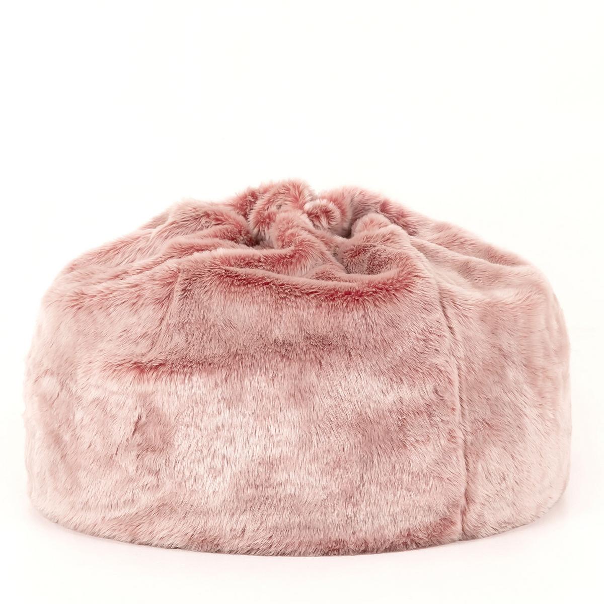 SITZSACK aus Kunstfell für Kinder - Pink, Kunststoff (65/45/65cm) - icon