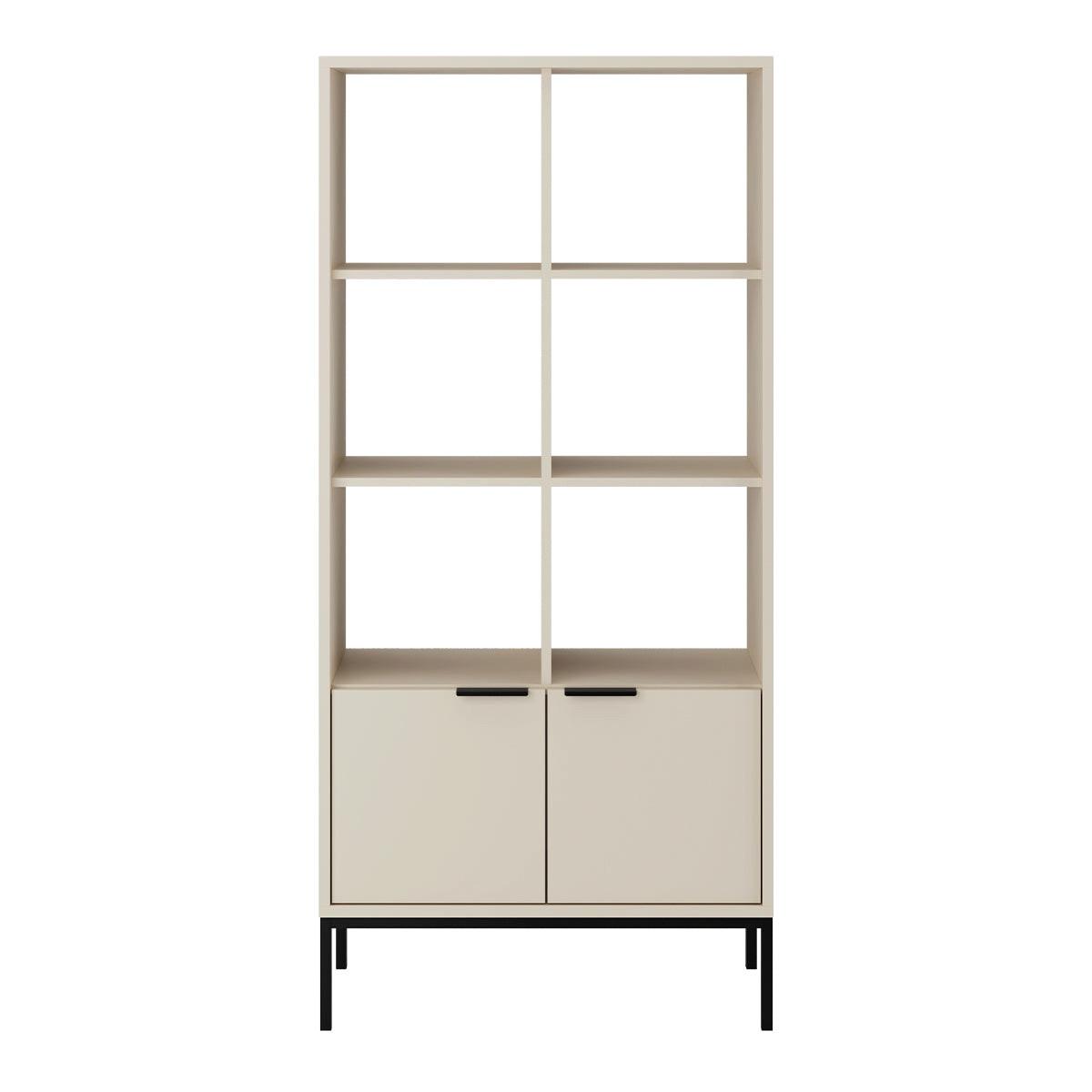 BÜCHERREGAL Seattle Kaschmir - Beige, Holzwerkstoff (80/171.3/40cm) - Petits-meubles