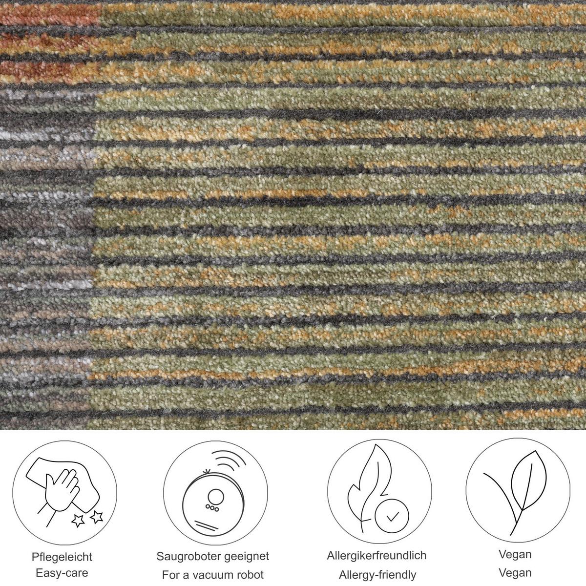 FLACHWEBETEPPICH Corduletta 190x240 cm - Multicolor, Textil (190/240cm) - Gino Falcone