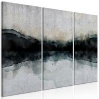 KUNSTDRUCK Grau 120/80 cm - Braun/Grau, Textil (120/80cm) - KUNSTLOFT