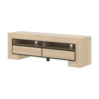 LOWBOARD LUNO 160/50,5/41 cm, Eichefarben - Eichefarben, Holzwerkstoff (160/50.5/41cm) - MASSENO