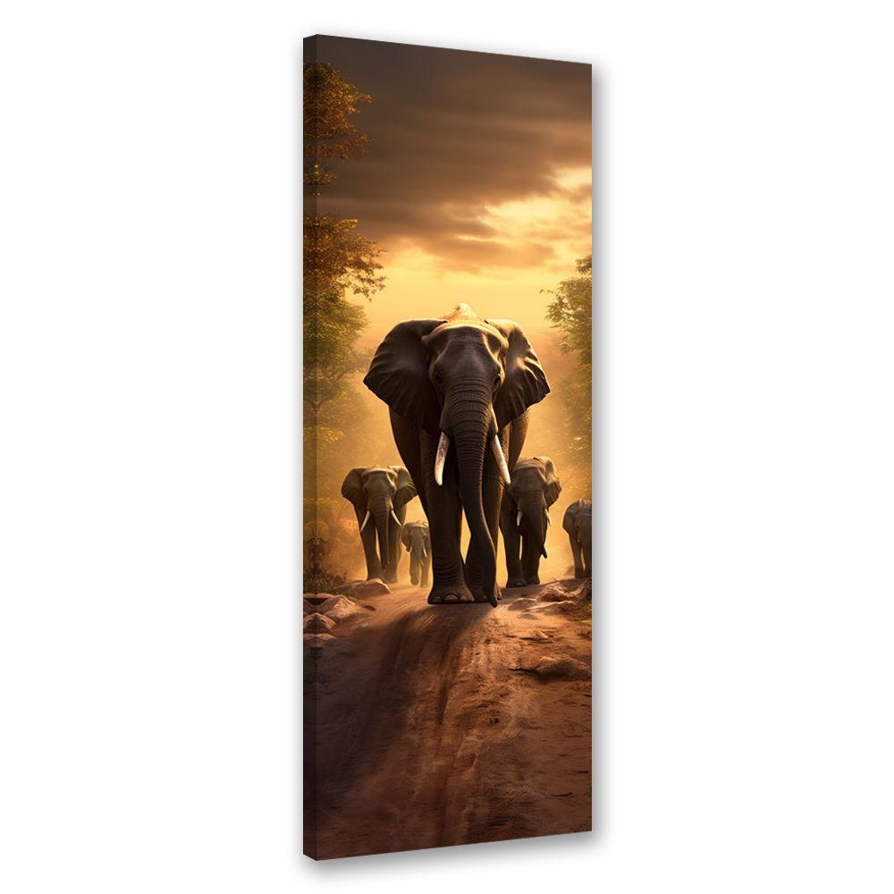 KUNSTDRUCK Braun 40/120 cm - Braun, Textil (40/120cm) - KUNSTLOFT