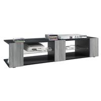 LOWBOARD Movie Fronten in Avola-Anthrazit - Anthrazit, Holzwerkstoff (135/30/39cm) - Vladon