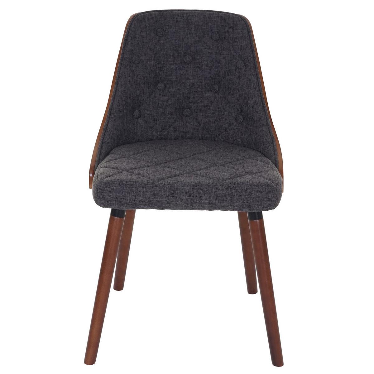 ESSZIMMERSTUHL Grau 2er-Set - Grau, Textil (50/82/53cm) - MCW