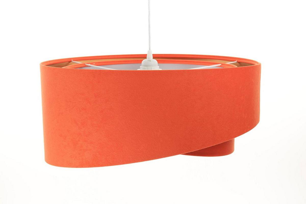 HÄNGELEUCHTE Gold 50/23 cm - Orange, Kunststoff (50/1.3/23cm) - ONZENO