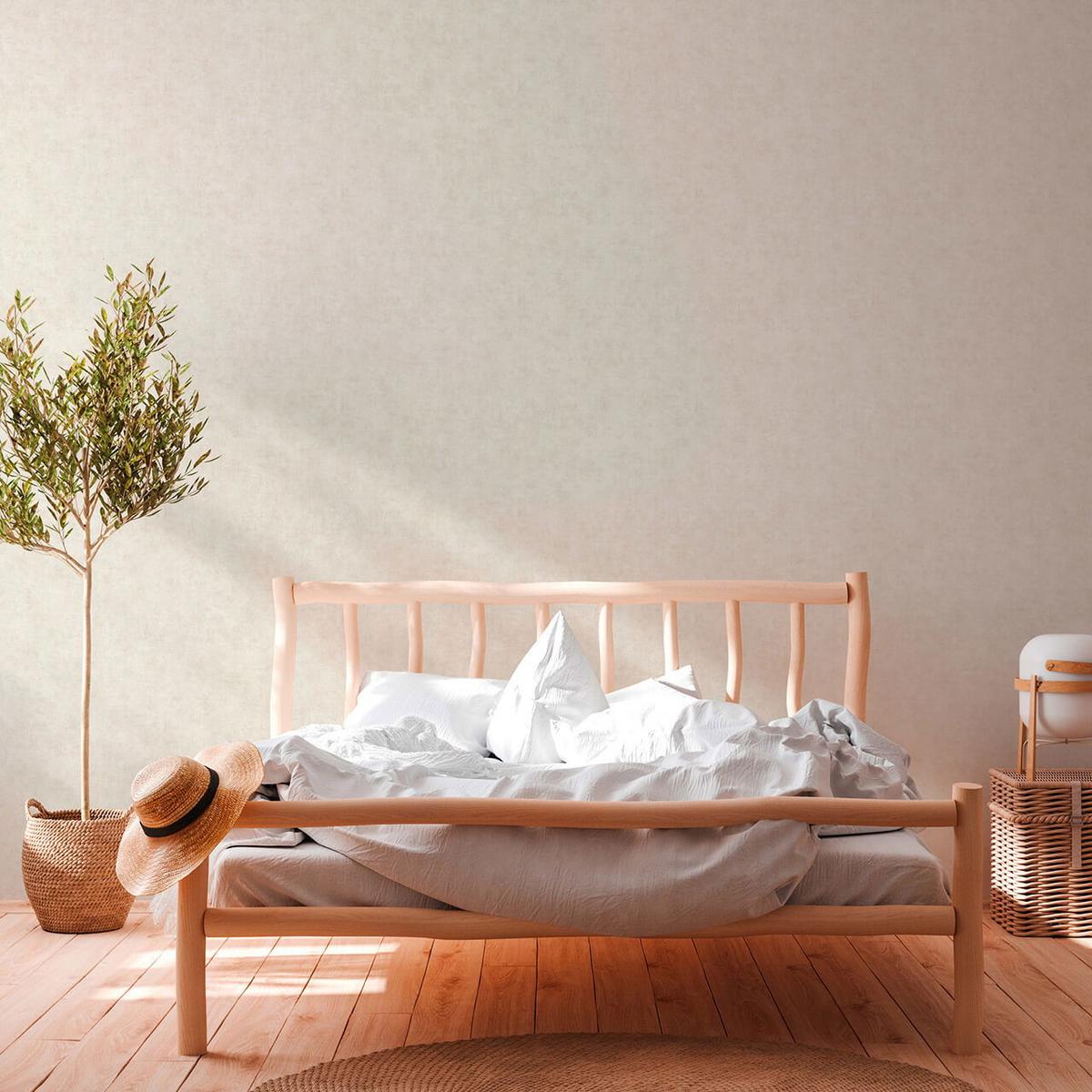 VLIESTAPETE Beige 53/1005 cm - Beige, Kunststoff/Textil (53/1cm) - KUNSTLOFT