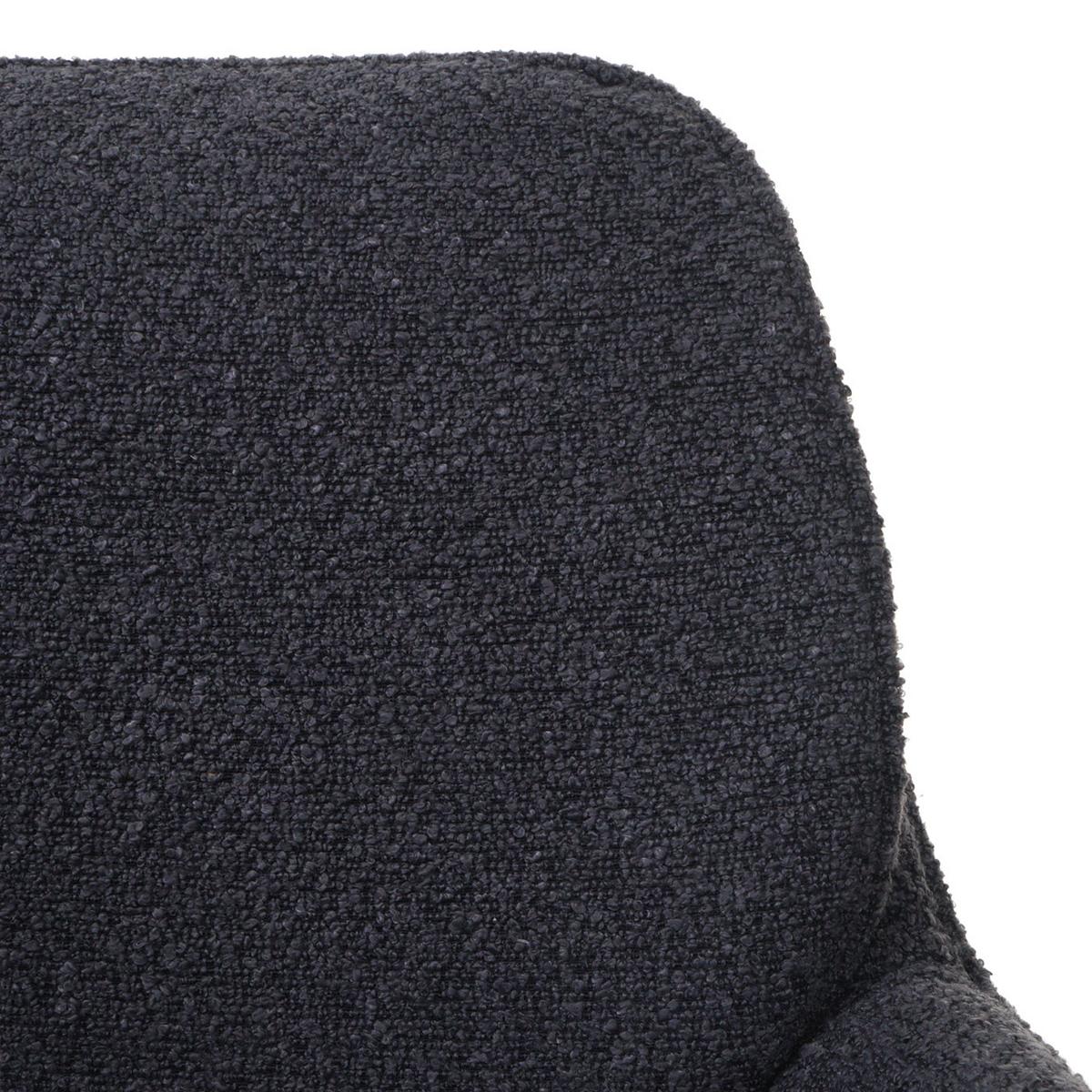 ESSZIMMERSTUHL Dunkelgrau 6er-Set - Dunkelgrau, Textil (57/86/61cm) - MCW