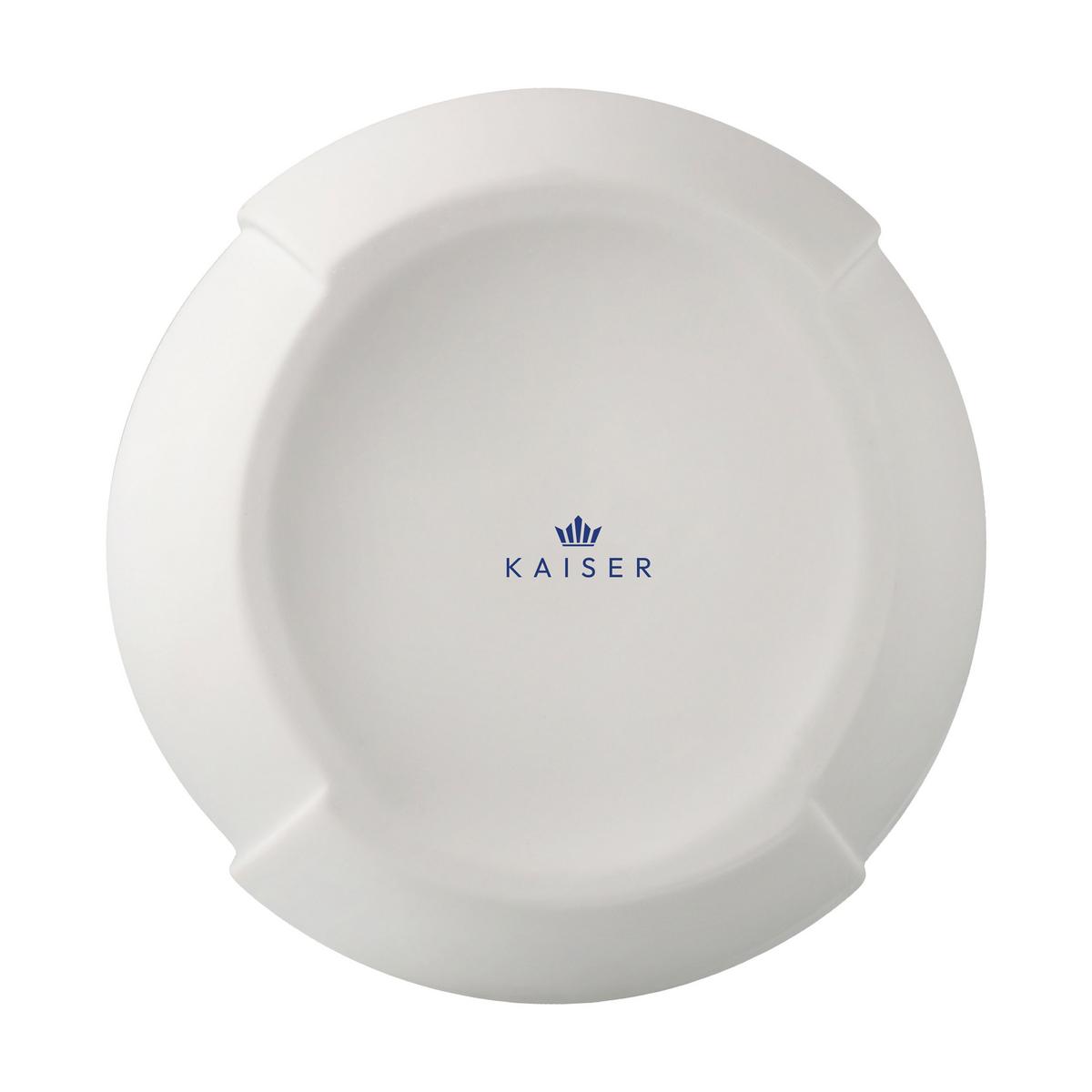 VASE Ova weiß 16 cm - Weiß, Keramik (16cm) - Goebel