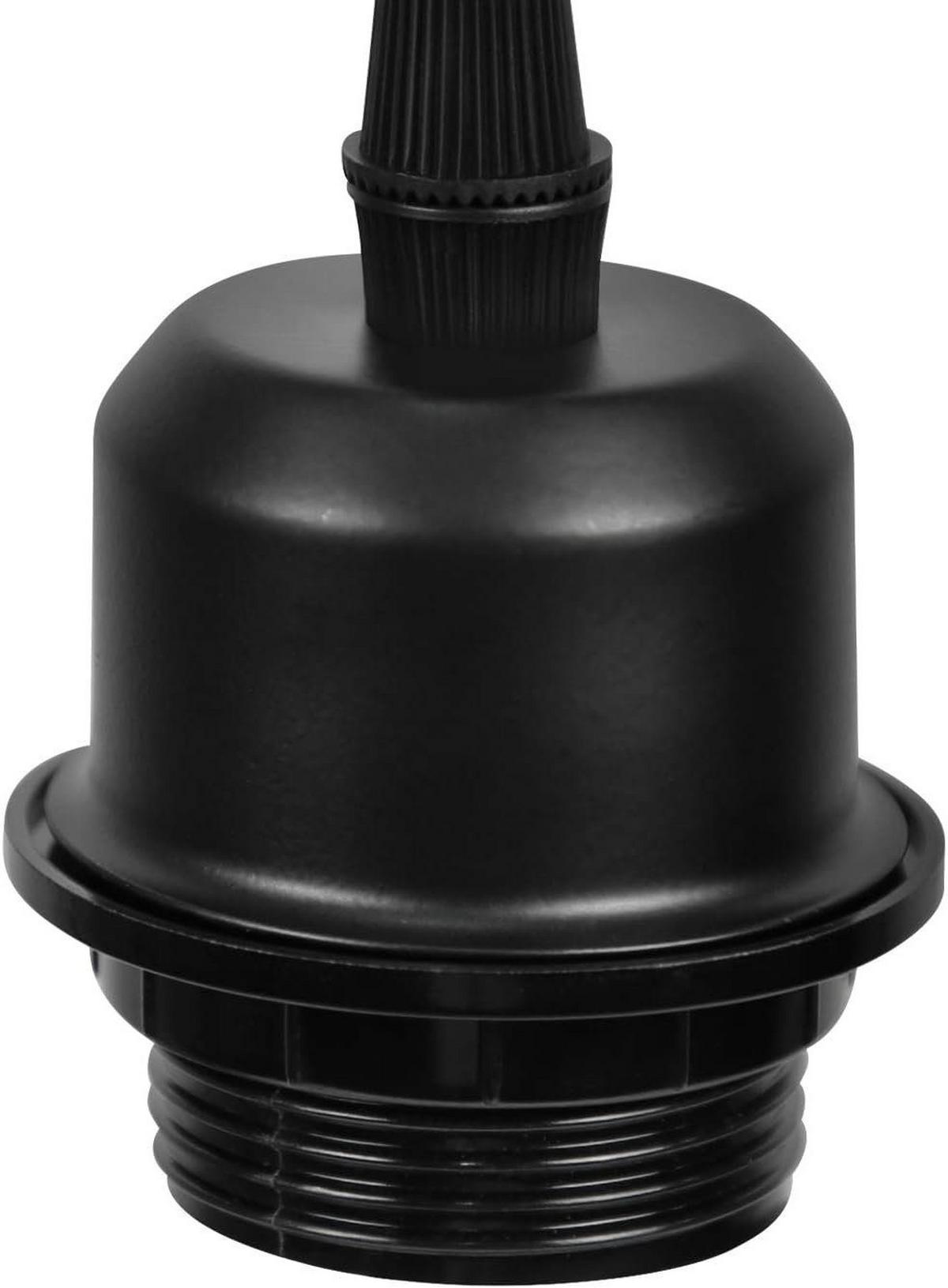 PENDELLEUCHTE Walburga 3-flammig 30/24/139 cm - Schwarz, Metall (30/24/139cm) - Nettlife