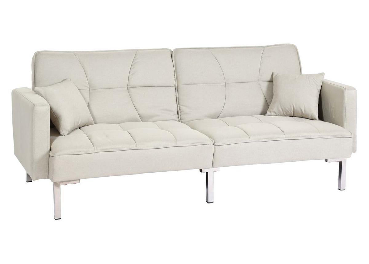 SCHLAFSOFA Beige - Beige, Textil (190/83/87cm) - MCW
