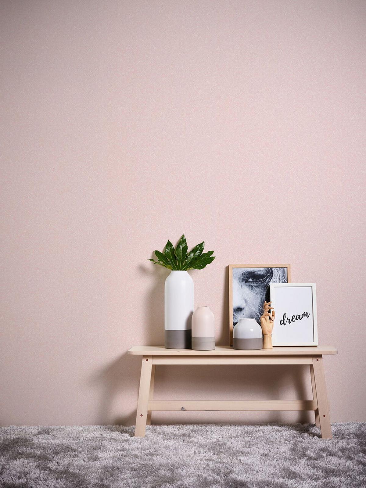 VLIESTAPETE Rosa 53/1005 cm - Pink, Kunststoff/Textil (53/1cm) - KUNSTLOFT