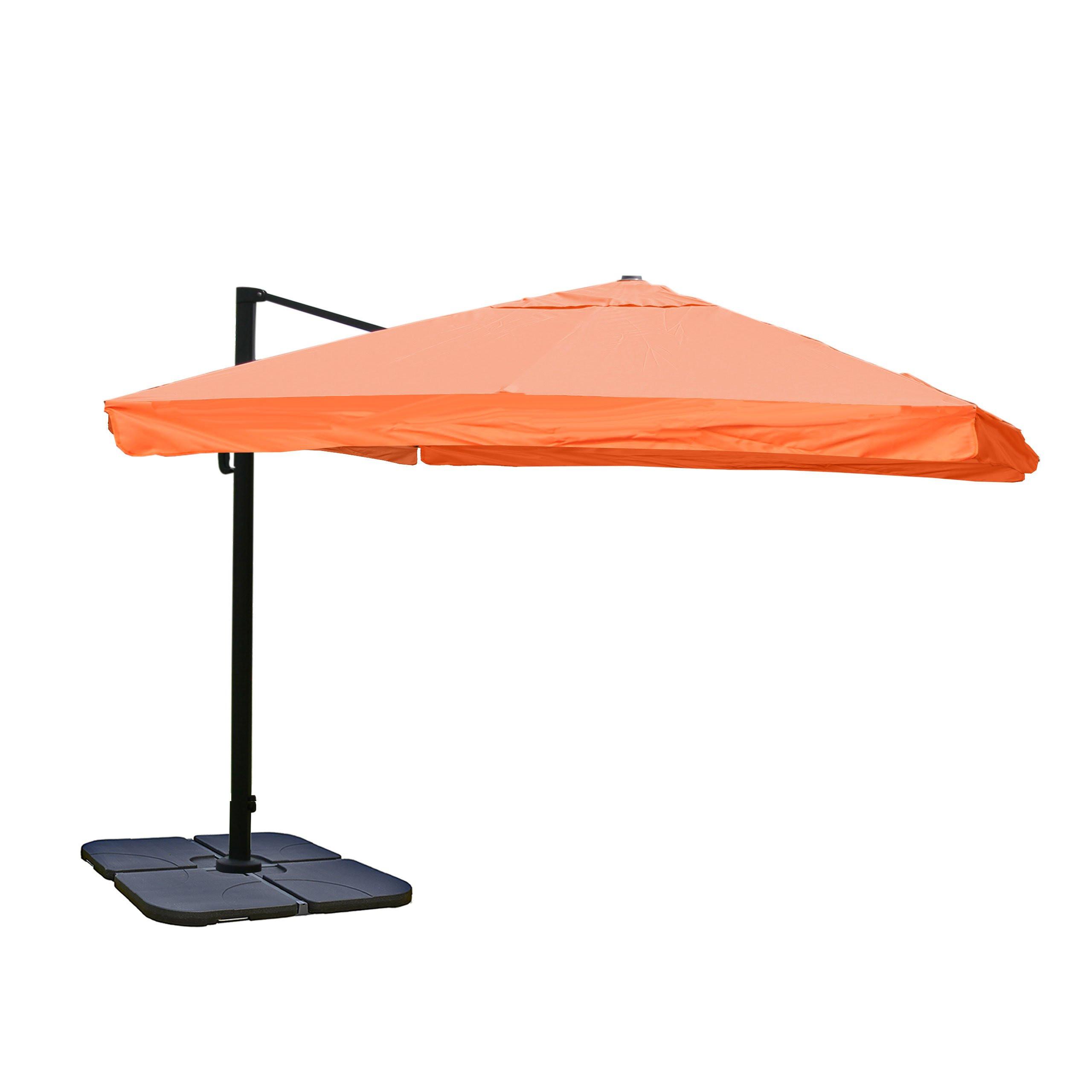 AMPELSCHIRM I Orange 300/300 cm - Orange, Textil (360/300cm) - MCW