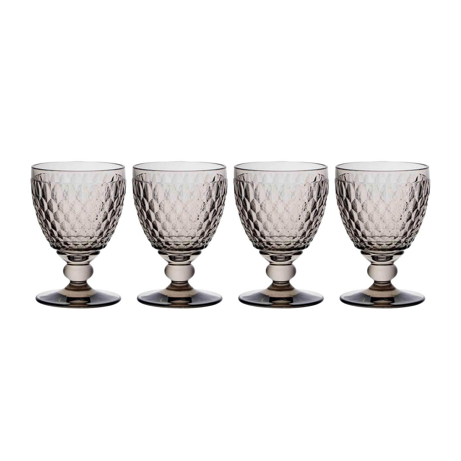 ROTWEINGLÄSER Boston Coloured Smoke 310 ml 4er Set - Grau, Glas (0.31L) - Villeroy & Boch