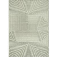 TEPPICH Outdoor Geometrisch MEZEN Polypropylen Grün 140 x 200 cm - Grün, Textil (140/200cm) - KADIMA DESIGN
