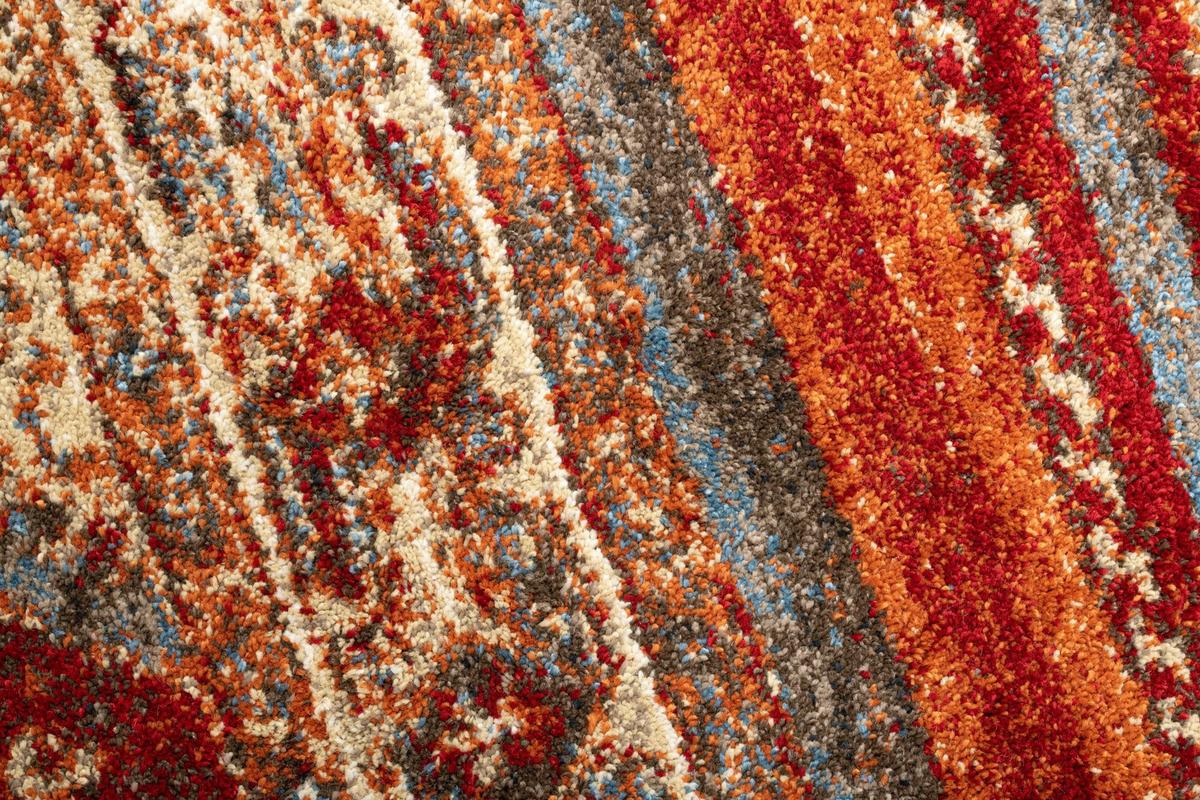 WEBTEPPICH Felicia 160x230 cm - Rot, Textil (160/230cm) - Gino Falcone