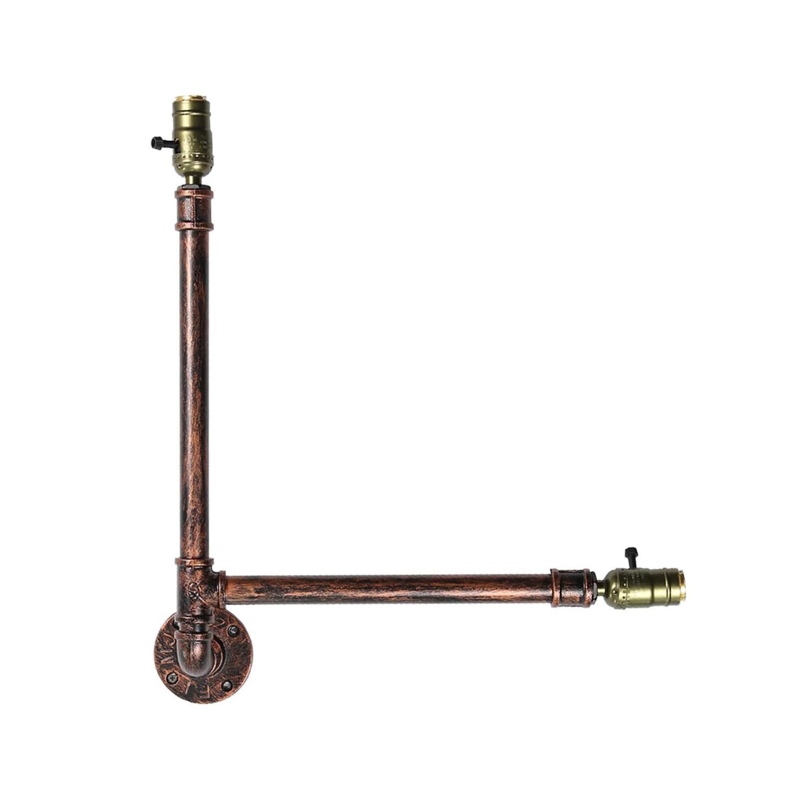 WANDLEUCHTE Karl - Bronzefarben, Metall (9/49/49cm) - Nettlife