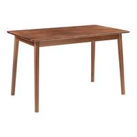 ESSTISCH Klijori - Walnussfarben, Holz (70/140/73.5cm) - [en.casa]