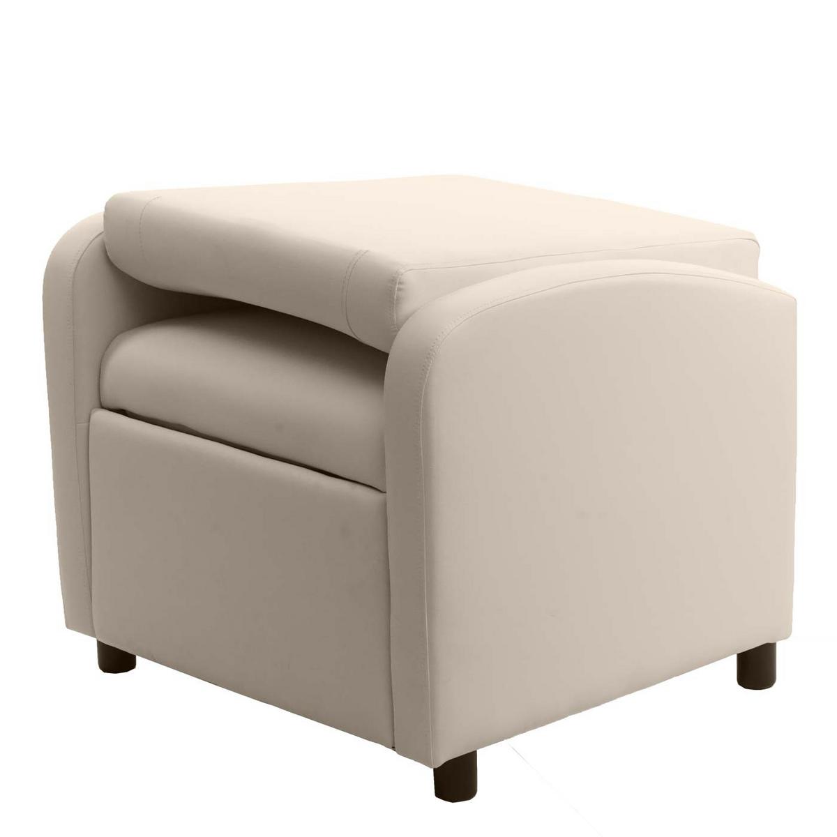 RELAXSESSEL Beige - Beige, Textil (70/99/75cm) - MCW