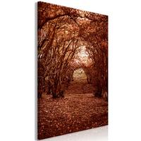 KUNSTDRUCK Braun 40/60 cm - Braun, Textil (40/60cm) - KUNSTLOFT