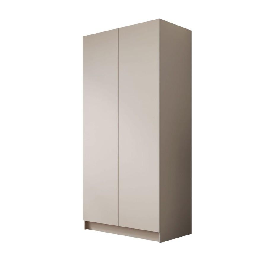 KLEIDERSCHRANK AUREL KASCHMIR 2D - Kaschmir, Holzwerkstoff (100/210/57cm) - Lookway