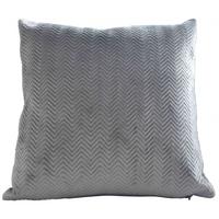 DEKOKISSEN Greta 45x45 cm Grau - Grau, Textil (45/45cm)