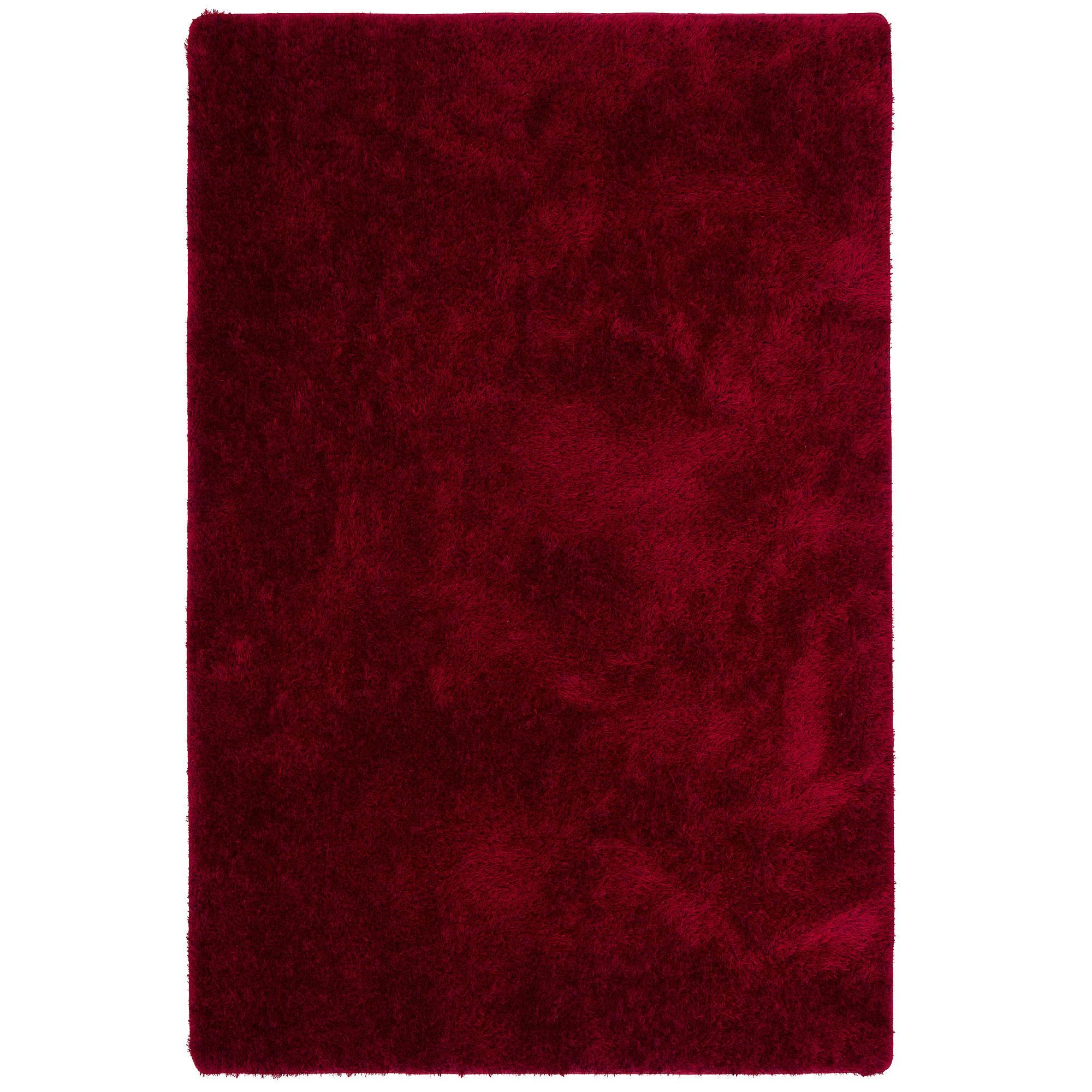HOCHFLOR SHAGGY TEPPICH LUXUS FEELING MIX - Rot, Textil (140/200cm) - Snapstyle