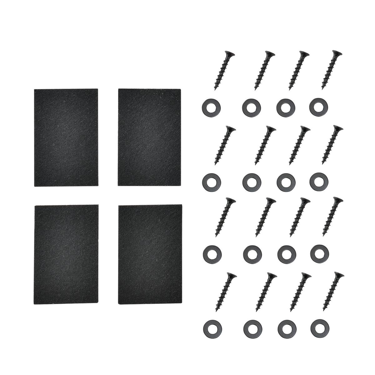 TISCHGESTELL-SET 2 TLG. Greith - Schwarz, Metall (59/72/8cm) - [en.casa]