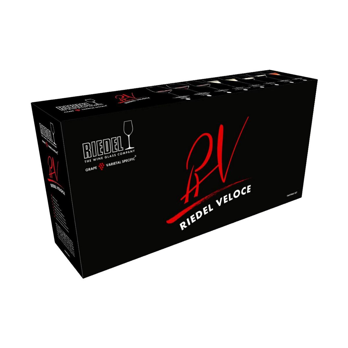 WEIN-TASTING-SET Veloce transparent 4-tlg. - Transparent, Glas (0.001L) - Riedel