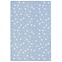 KINDER SPIEL TEPPICH STERNE - Blau, Textil (80/240cm) - Snapstyle