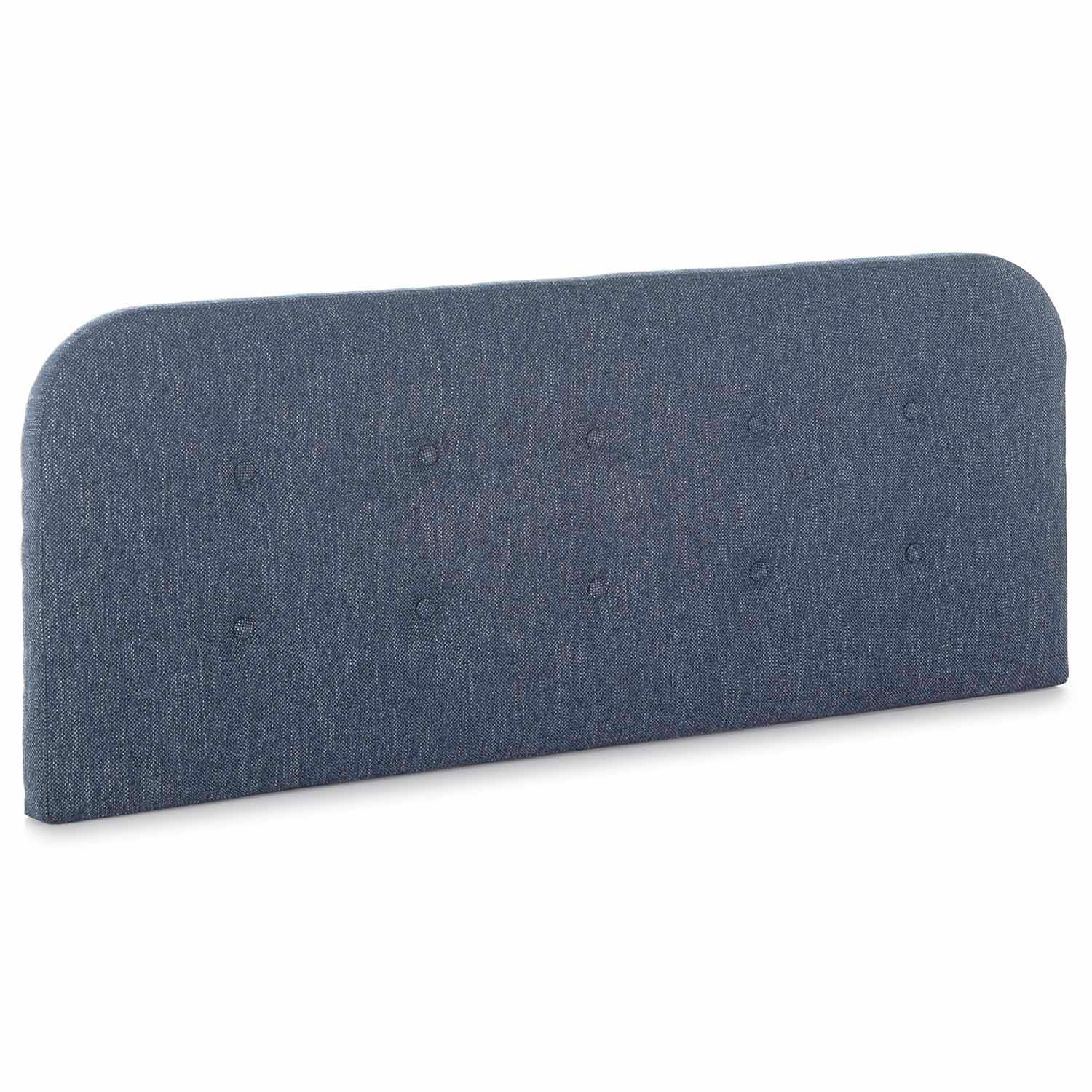KOPFTEIL 140x60 cm Saona Blau - Blau, Textil (8/60/140cm) - VS Venta-stock