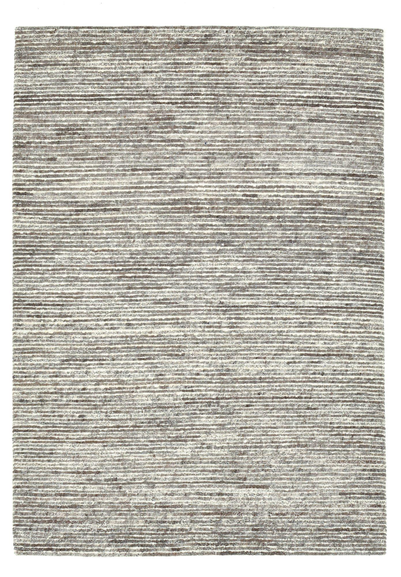 WOLLTEPPICH Uwe Düne 170x240 cm - Braun, Textil (170/240cm) - Sansibar SYLT