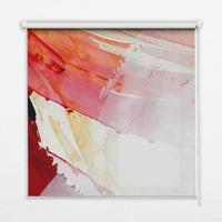 INNENROLLO - Fensterrollo - Rollo - 60x40 cm - Gemaltes Bild - Rot, Kunststoff (60/140/0.5cm) - TULUP