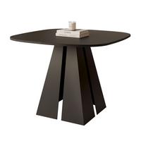 AUSZIEHTISCH ZELO 100/50/76 cm, Schwarz - Schwarz, Holzwerkstoff/Metall (50/100/76cm) - Idohome