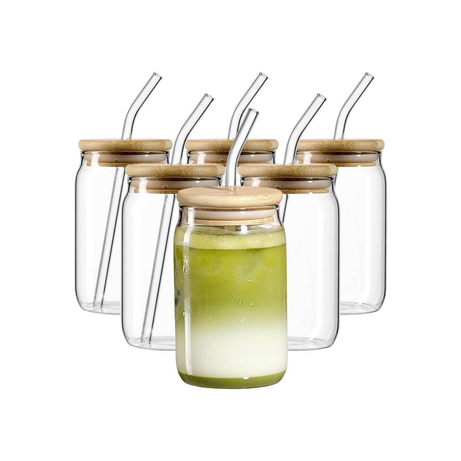 TRINKGLÄSER-SET Zen transparent 400 ml 6er Set - Transparent, Glas/Holz (0.4L) - Ritzenhoff Breker