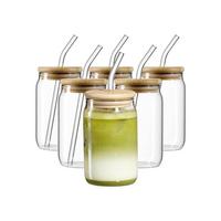 TRINKGLÄSER-SET Zen transparent 400 ml 6er Set - Transparent, Glas/Holz (0.4L) - Ritzenhoff Breker