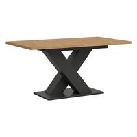 ESSTISCH Eiche, grau 150 - 190 cm, Küchentisch ausziehbar - Eiche Artisan/Grau, Holz/Holzwerkstoff (190/90/76cm) - Inn.Furn