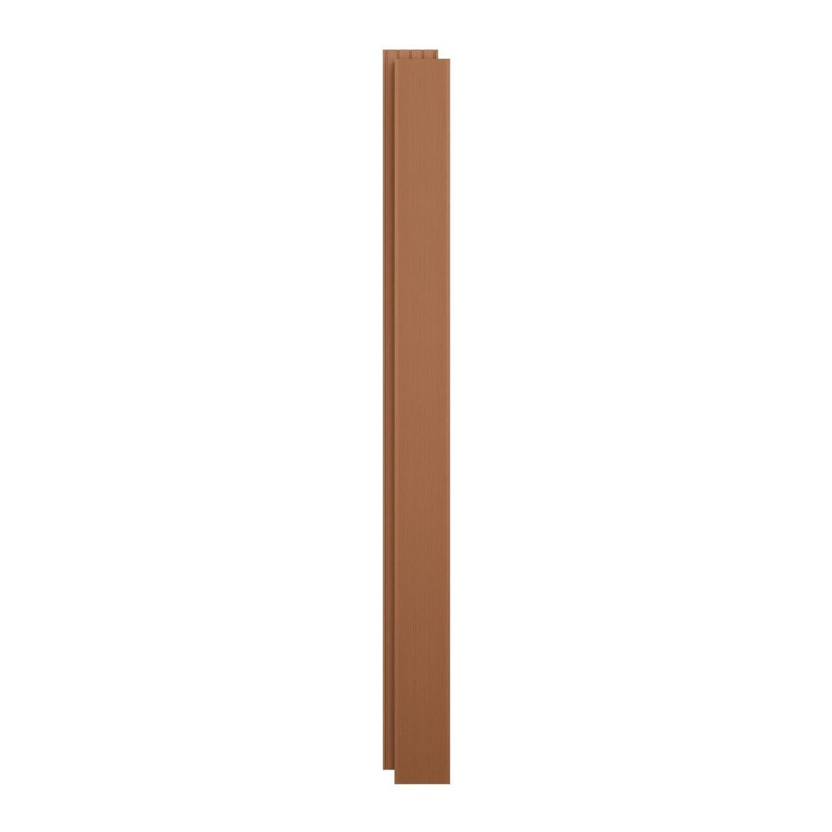 TERRASSENDIELEN WPC Teak 2 m² - Teakfarben, Kunststoff (220/14.6/2.5cm) - Juskys