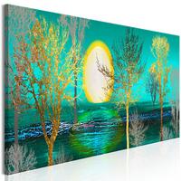 KUNSTDRUCK Bunt 120/40 cm - Multicolor, Textil (120/40cm) - KUNSTLOFT